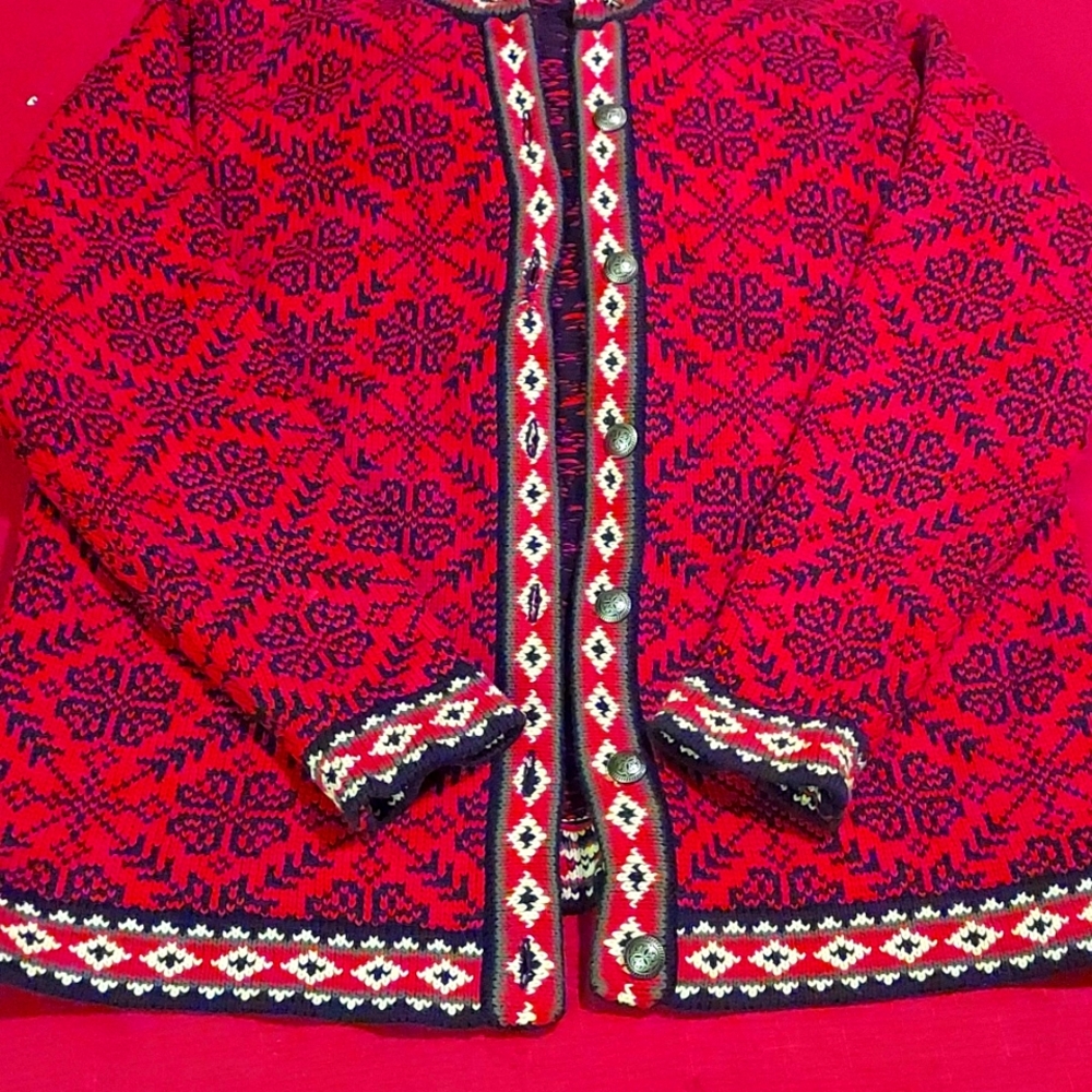 Ladies Vintage LL bean Holiday Sweater